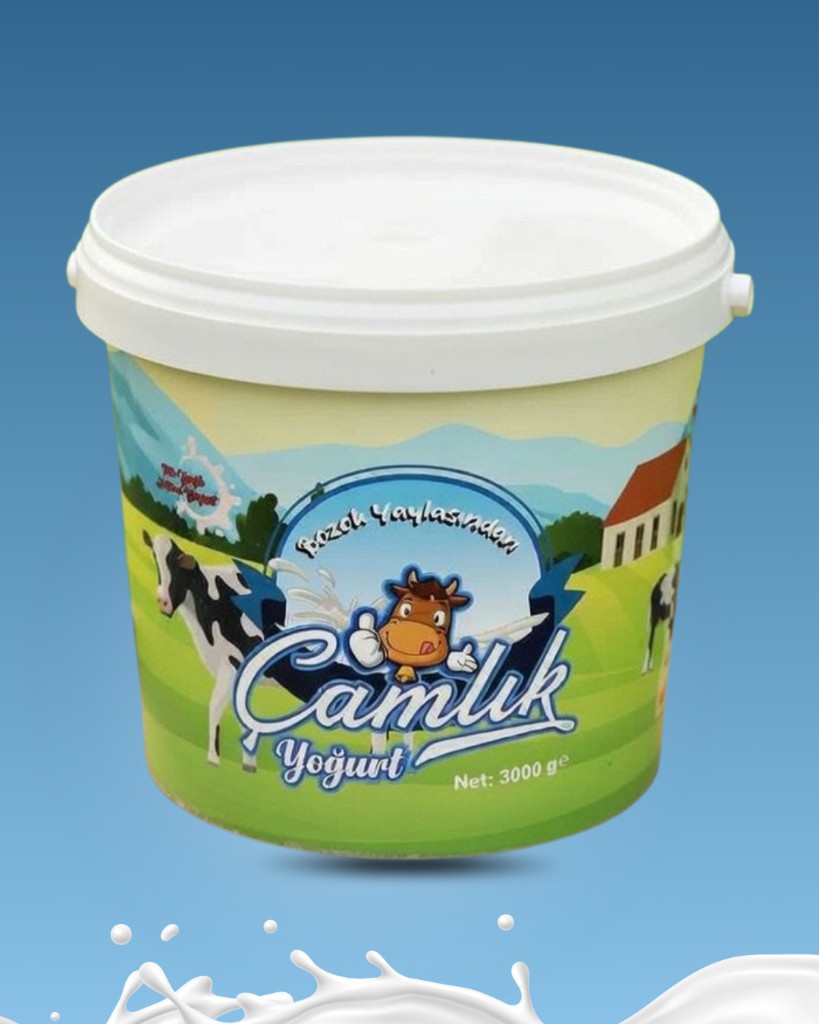 Çamlık Yoğurt 3 Kg Tam Yağlı
