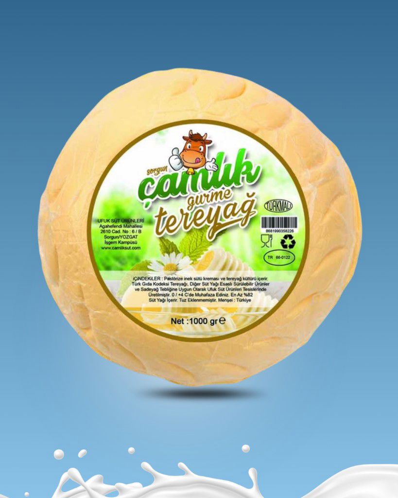 Çamlık Gurme Tereyağı 900 Gr