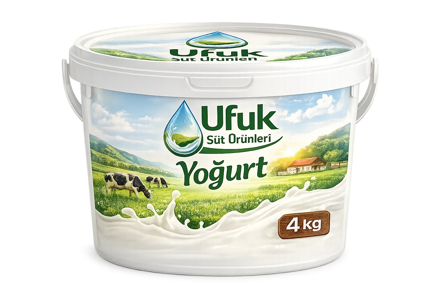 Çamlık Yoğurt 4 Kg Yarım Yağlı