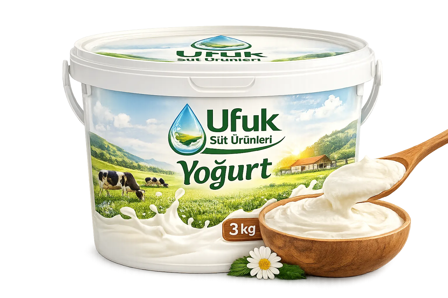 Çamlık Yoğurt 3 Kg Tam Yağlı