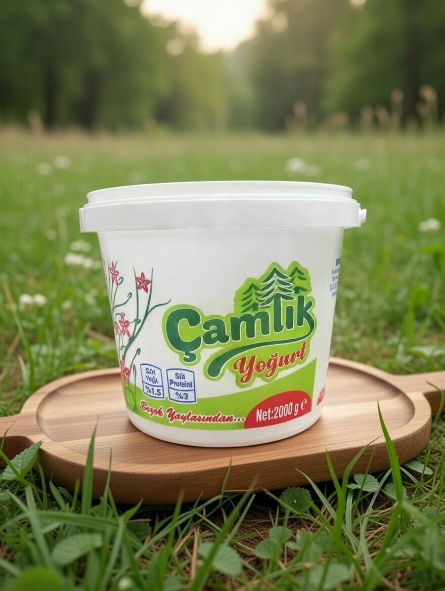 Çamlık Yoğurt 2 Kg Yarım Yağlı